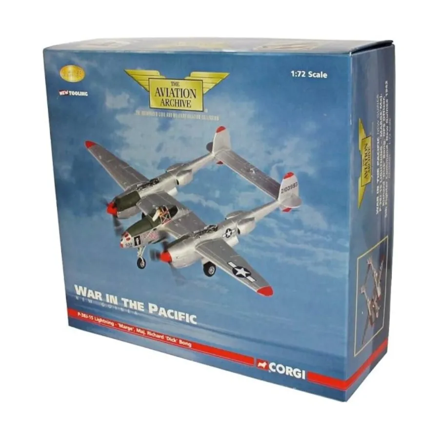 

P-38J-15 Lightning — «Мардж», майор Ричард «Дик» Бонг, Aviation Archive (Corgi Classics) (1:72)