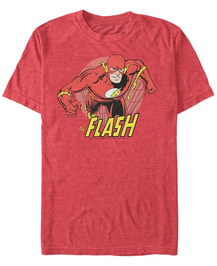 

Мужская футболка DC с коротким рукавом Fast Flash Portrait Fifth Sun, красный