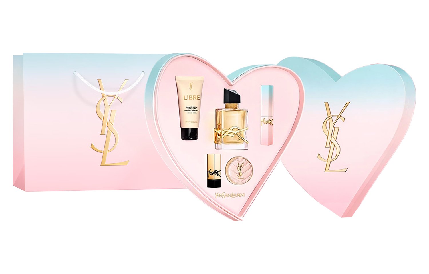 

Набор духов Twilight Daybreak Eau De Parfum с ароматом лимона и жасмина, пять предметов SAINT LAURENT