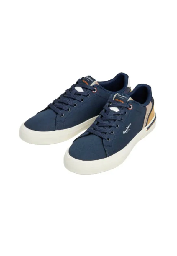 Низкие кроссовки kenton state Pepe Jeans, Dark Blue — фото 2