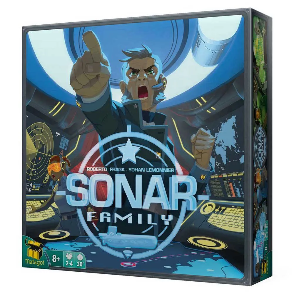 

Детская настольная игра Asmodee Sonar Family, мультиколор