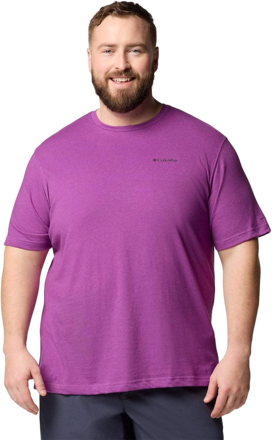 

Мужская футболка Columbia Thistletown Hills с коротким рукавом, Razzle Heather