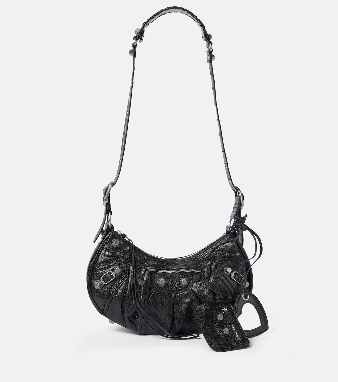 

Le Cagole Маленькая кожаная сумка через плечо Balenciaga, черный