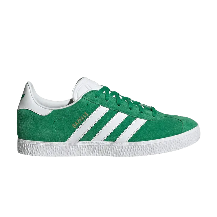 

Кроссовки adidas Gazelle J Green White, зеленый