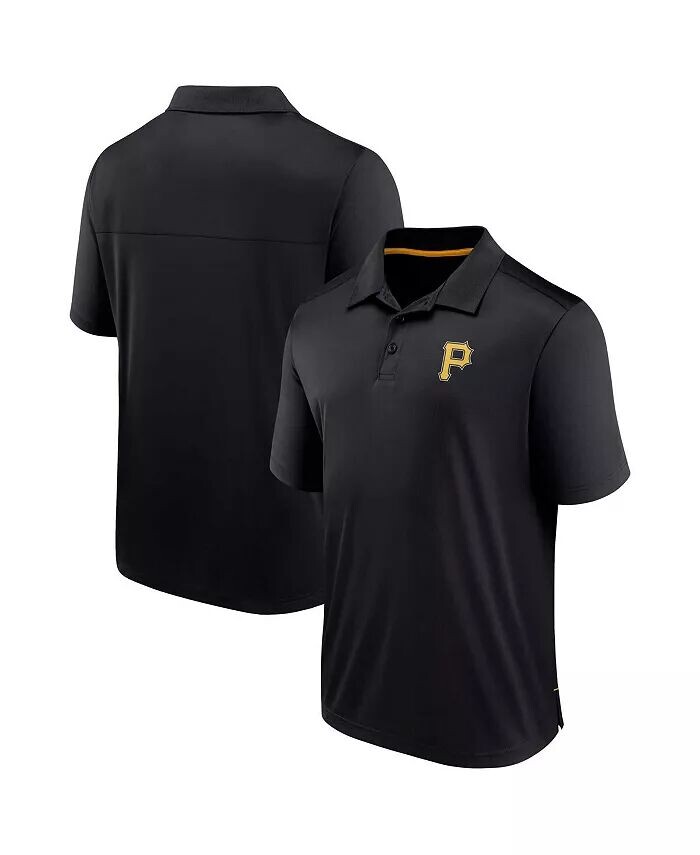 

Мужская черная рубашка-поло Pittsburgh Pirates Hands Down Fanatics