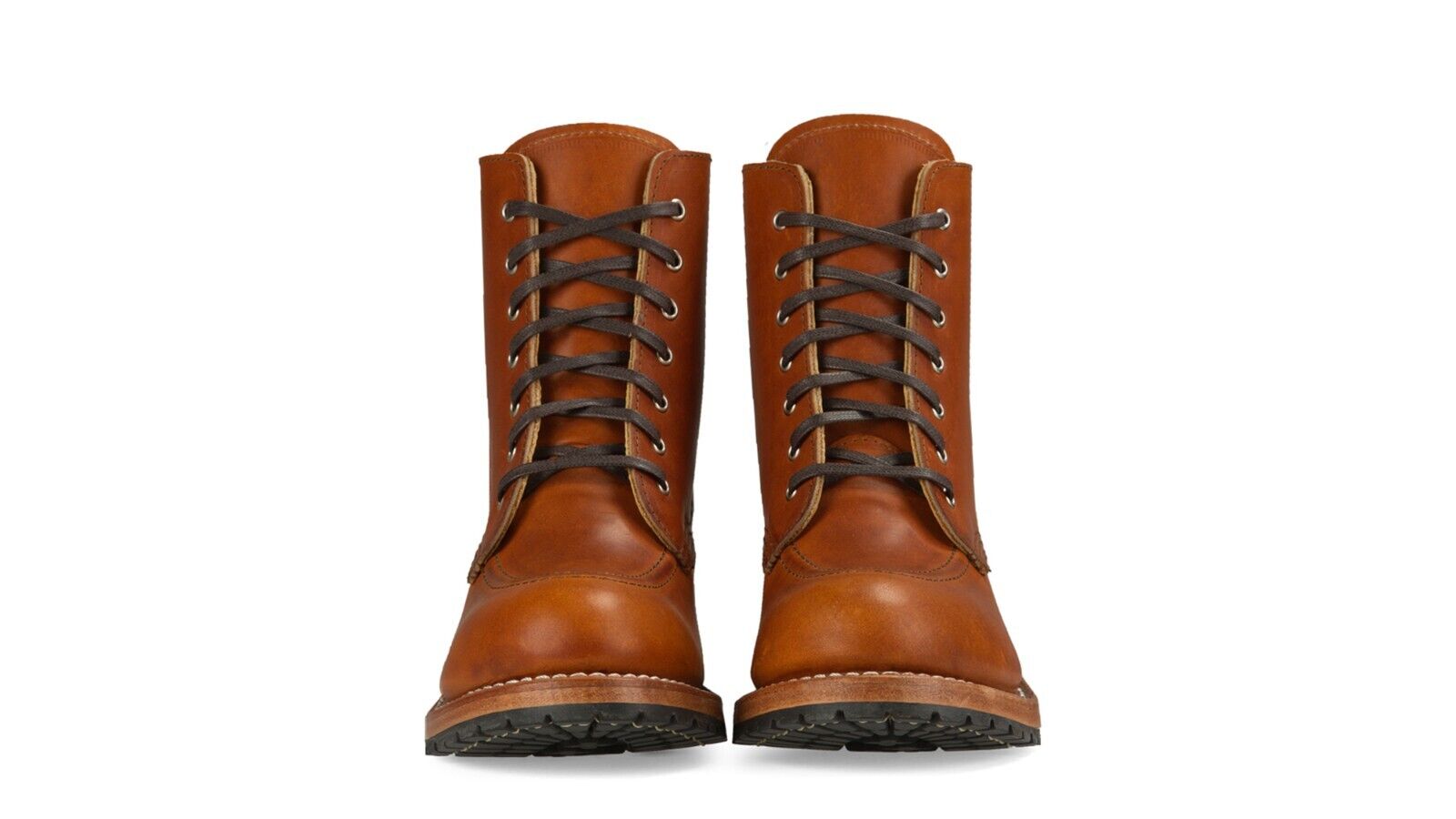 Red Wing Heritage Clara 3404 ботинки женские коричневые кожаные на шнуровке с квадратным каблуком Red Wing Shoes — фото 3