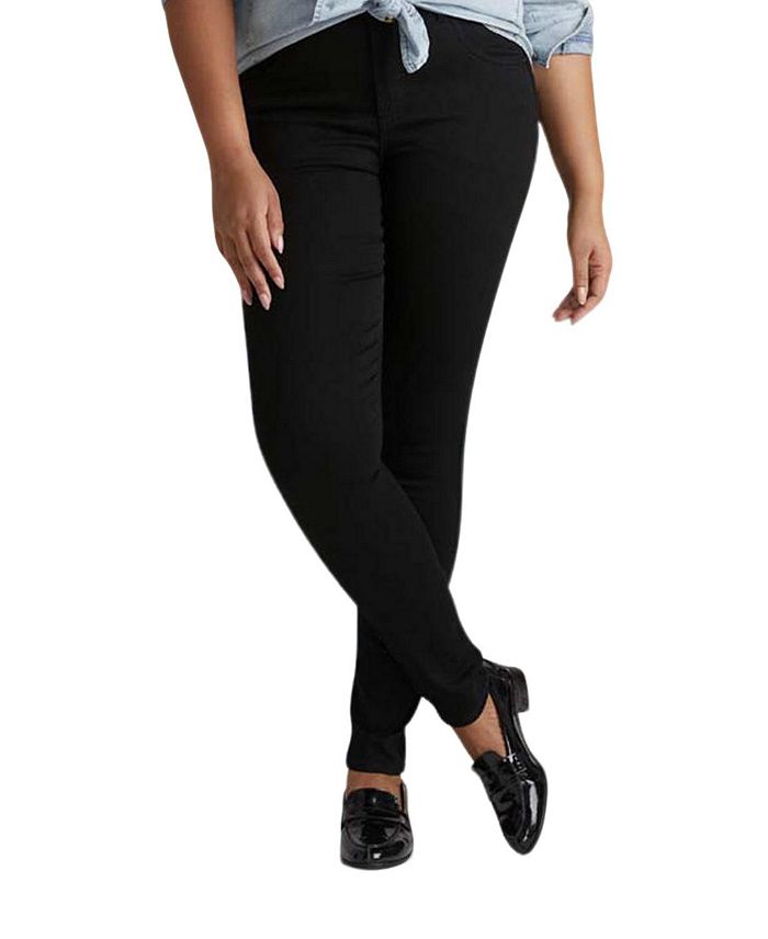 

Женские джинсы Plus Seine High Rise Skinny 27 дюймов, черные Universal Standard, Женские джинсы скинни Plus Seine с высокой талией, 27 дюймов, цвет: черный Universal Standard