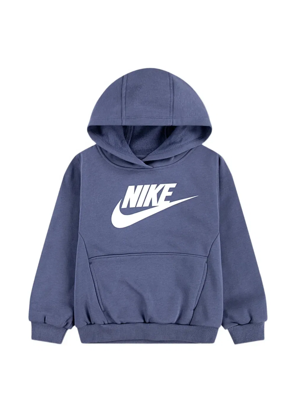 Флисовый спортивный костюм с логотипом Nike Kids, синий — фото 3