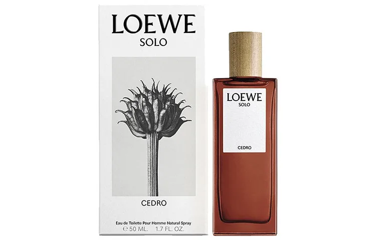 LOEWE Мужской туалетная вода Cedar Solo Fougere, 50ml — фото 3