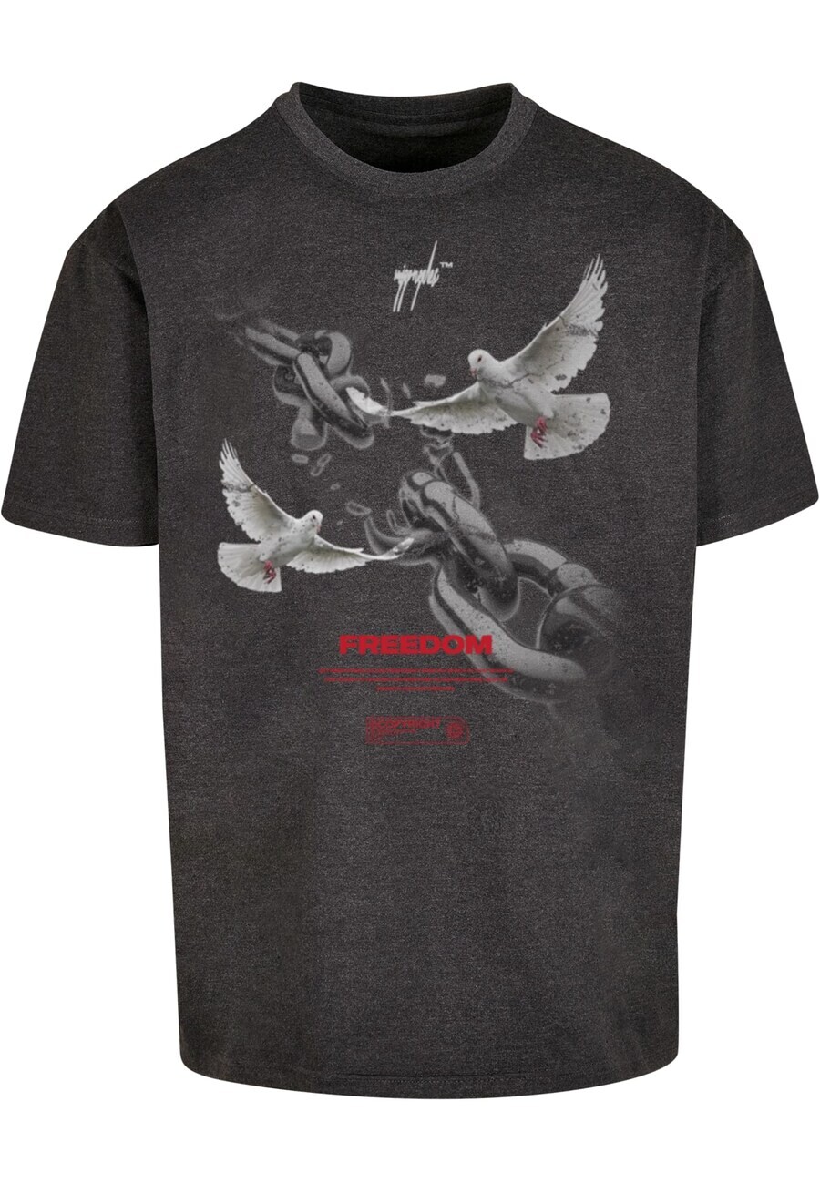 

Классическая футболка MJ Gonzales Shirt Freedom, цвет grey/anthracite