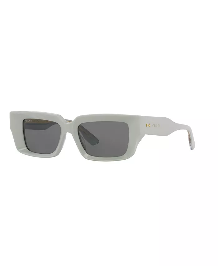 

Солнцезащитные очки унисекс прямоугольной формы, GG1529S GC002202 Gucci, зеленый