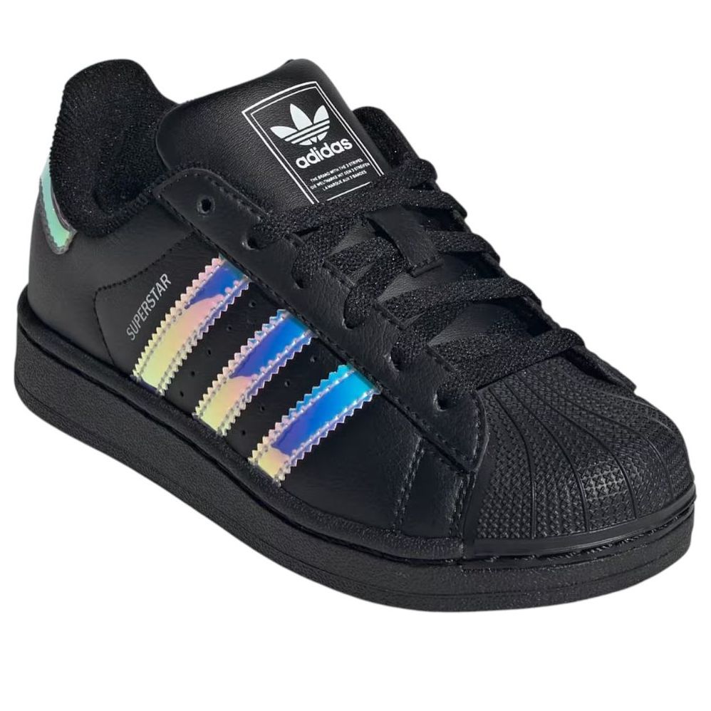 (PS) Adidas Superstar II 'Hologram - Black' — фото 4