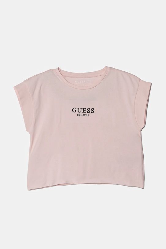 

Детская футболка Guess, розовый