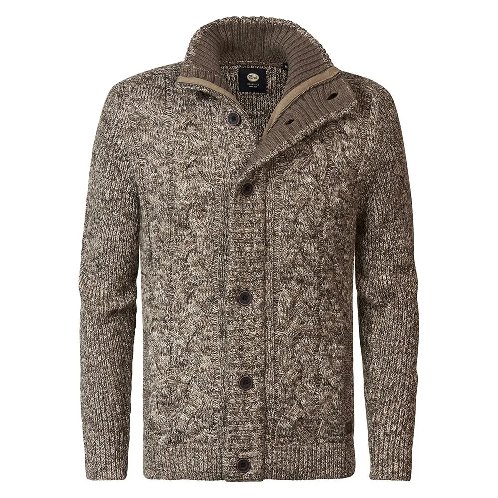 

Свитер Petrol Industries M-3040-KWC263 cardigan, коричневый