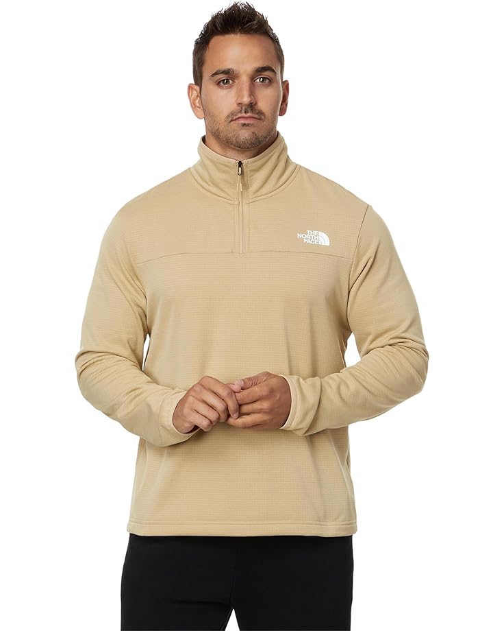 

Флис The North Face Cedar Trail Grid Fleece 1/4 Zip, цвет Khaki Stone