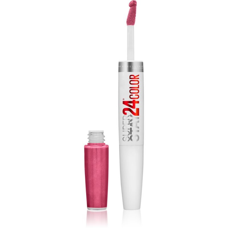 

Maybelline, Superstay 24h Color, жидкая губная помада с бальзамом оттенка 195 Reliable Raspberry, 5,4 г