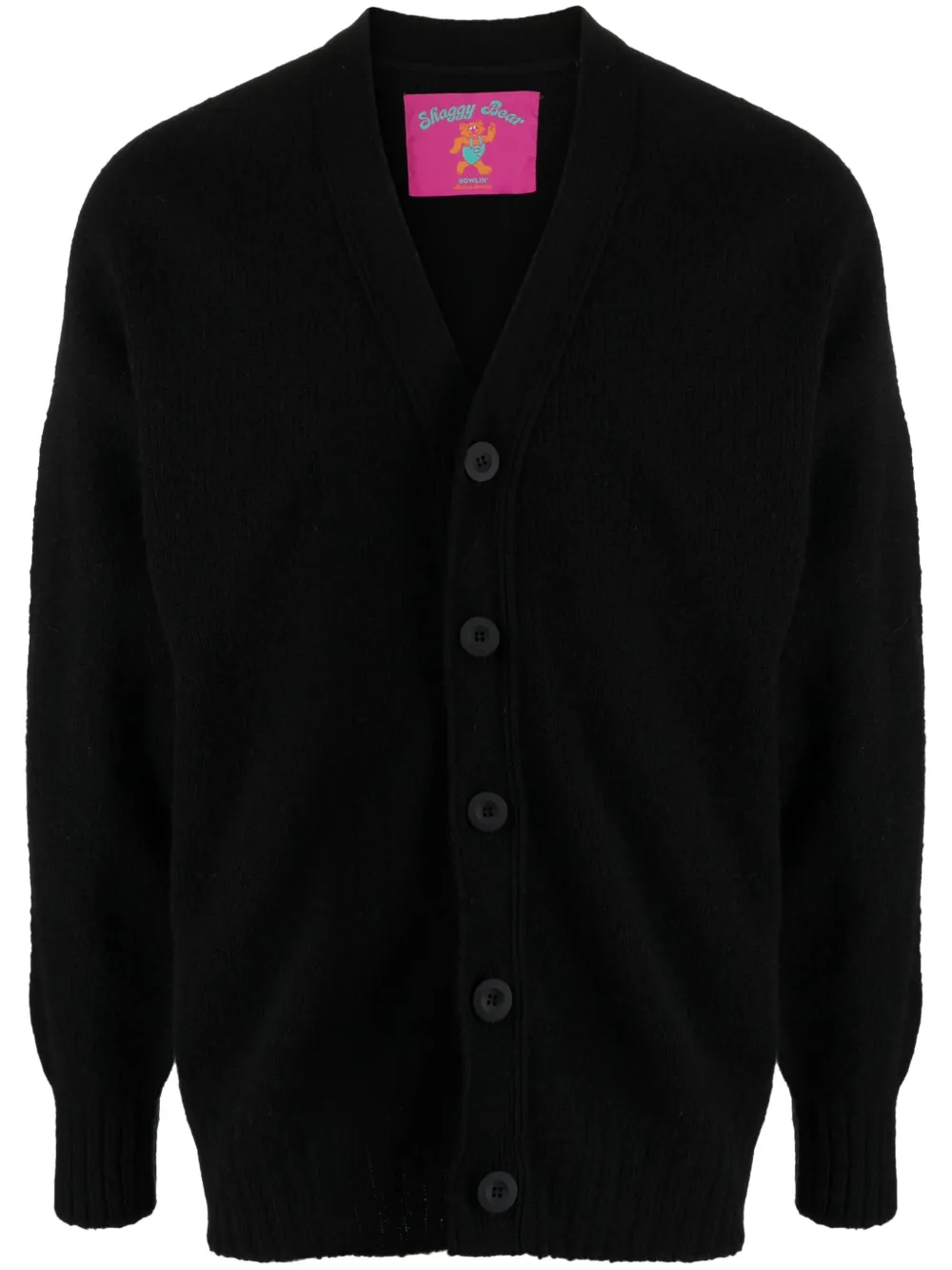 

Шерстяной кардиган Shaggy Bear Howlin', черный