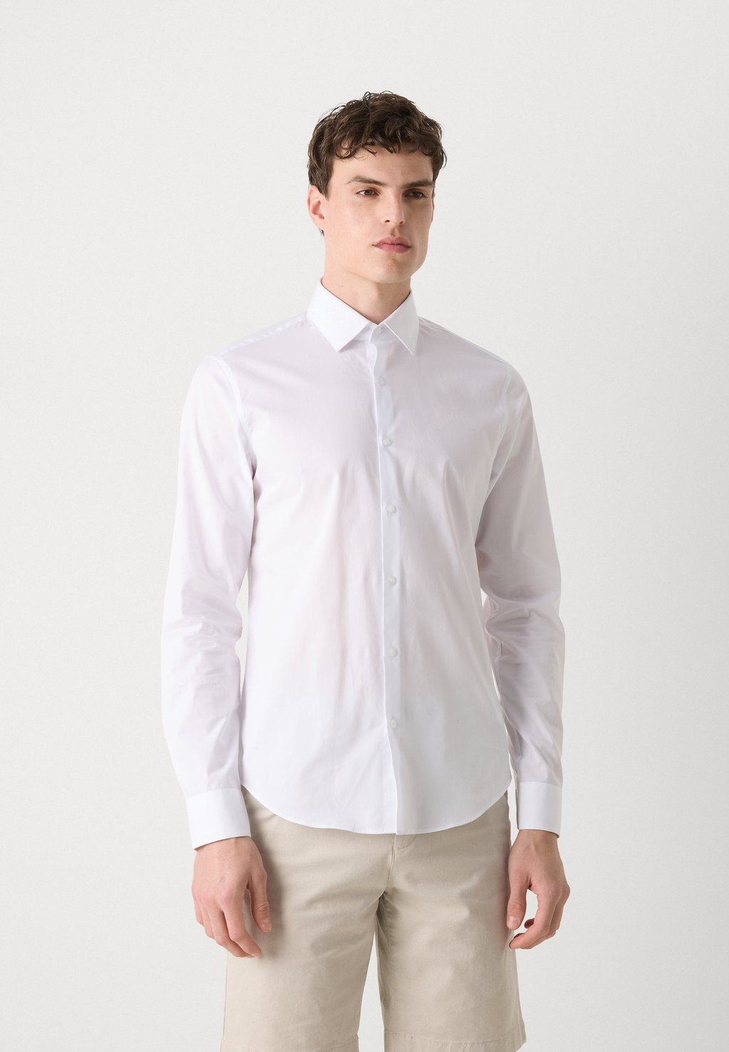 Рубашка SLIM elegante Calvin Klein, белый — фото 3