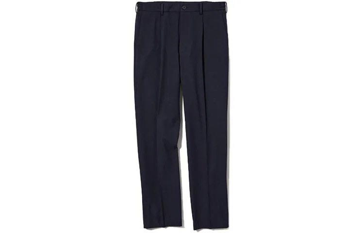 UNIQLO Повседневные брюки мужские navy blue
