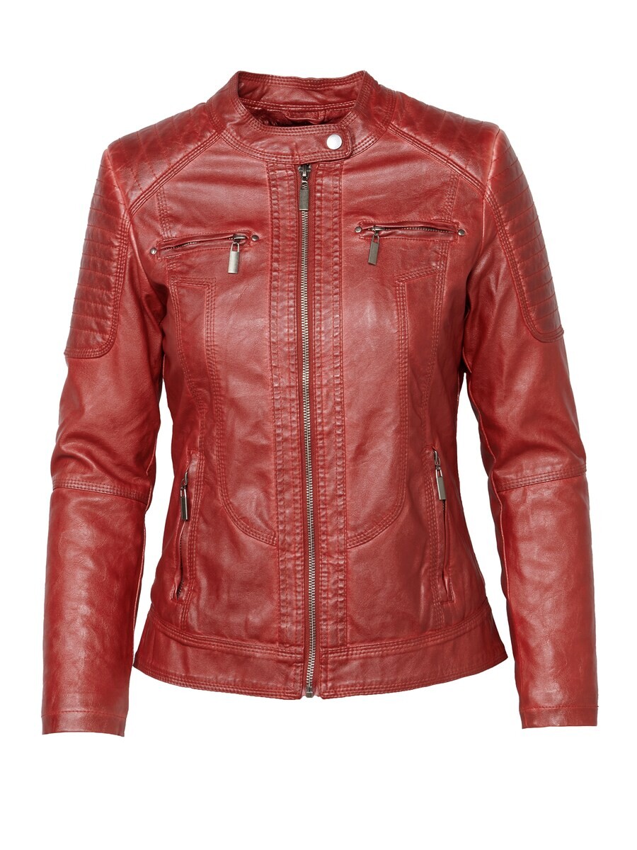 

Кожаная куртка KOROSHI Between-Season Jacket, красный