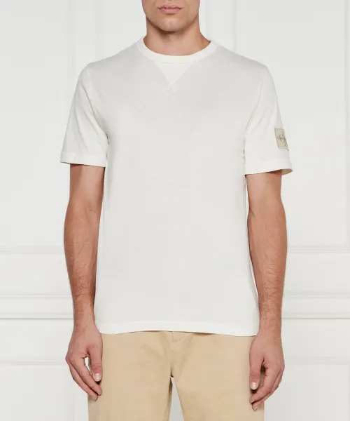 

Футболка Regular fit Calvin Klein Jeans, бежевый