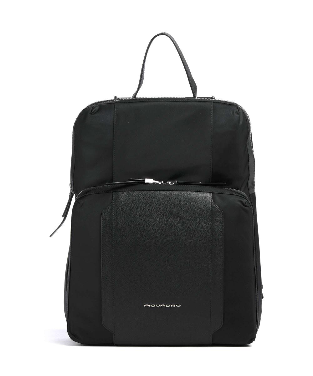 

Рюкзак W92T 14″ из переработанного нейлона Piquadro, черный