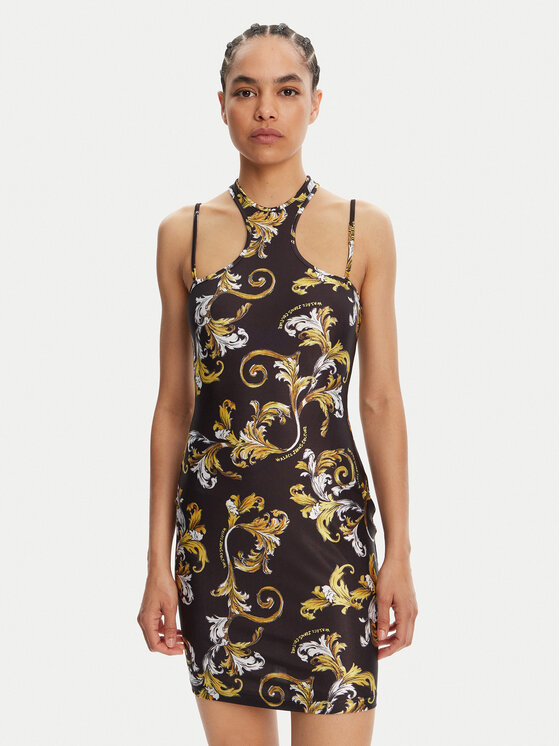 

Коктейльное платье облегающего кроя 78HAO914 Versace Jeans Couture, черный
