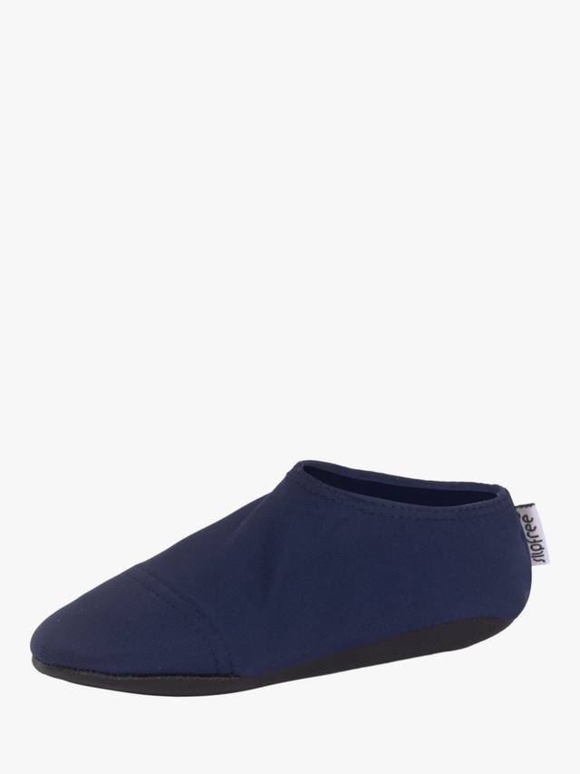 Мягкие нескользящие тапочки для плавания Slipfree, Navy — фото 4