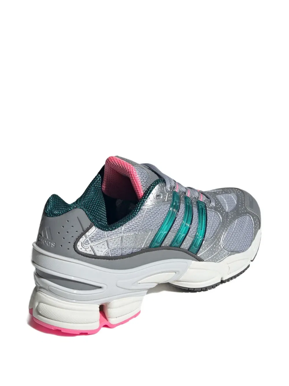 Кроссовки Ozweego pro с тремя полосками Adidas, серебро — фото 3