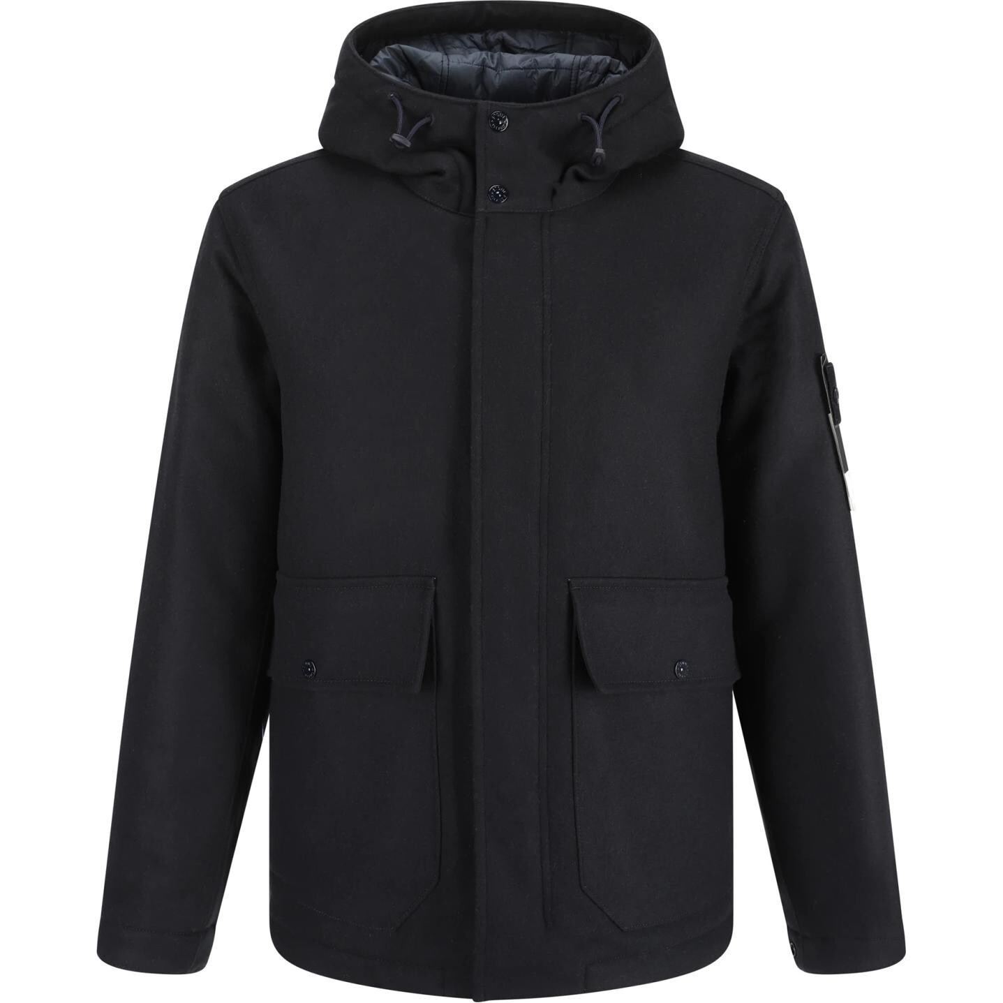 

Куртка мужская черная Stone Island, черный