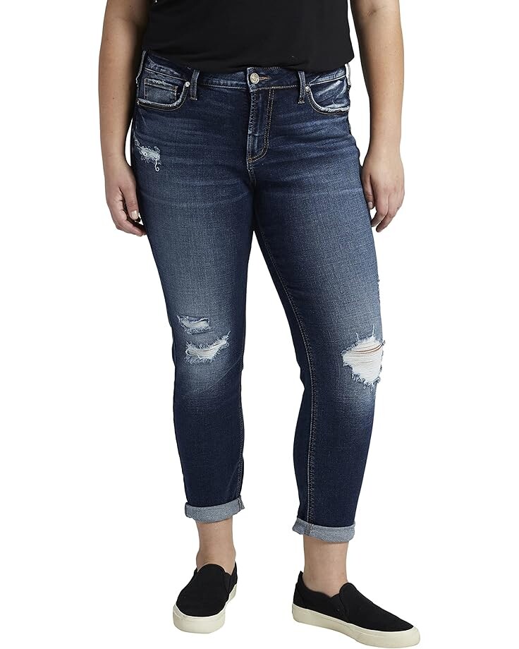 

Джинсы Silver Jeans Co. Plus Size Suki Skinny W93147ECF422, индиго