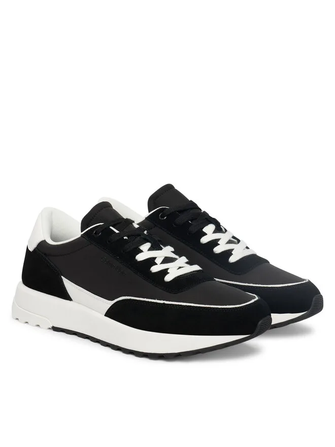 Calvin Klein Кроссовки City Runner Laceup NY Mix HM0HM02144 черные — фото 2