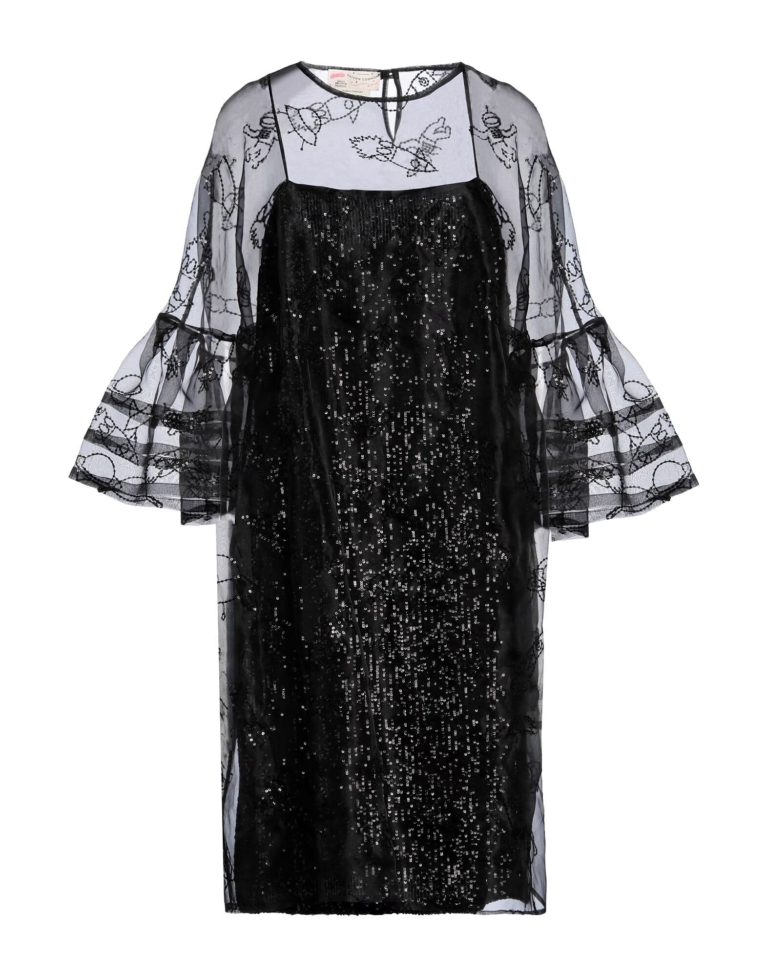 

Платье миди Maison Common, черный