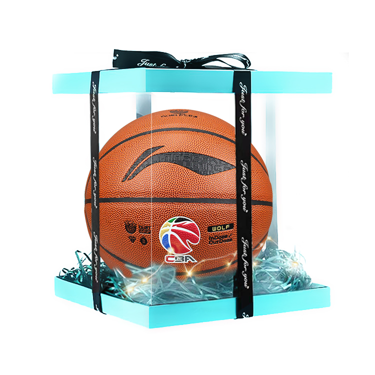 

LINING Баскетбольный мяч PU Red Brown размер 5 тренировочный соревновательный unisex