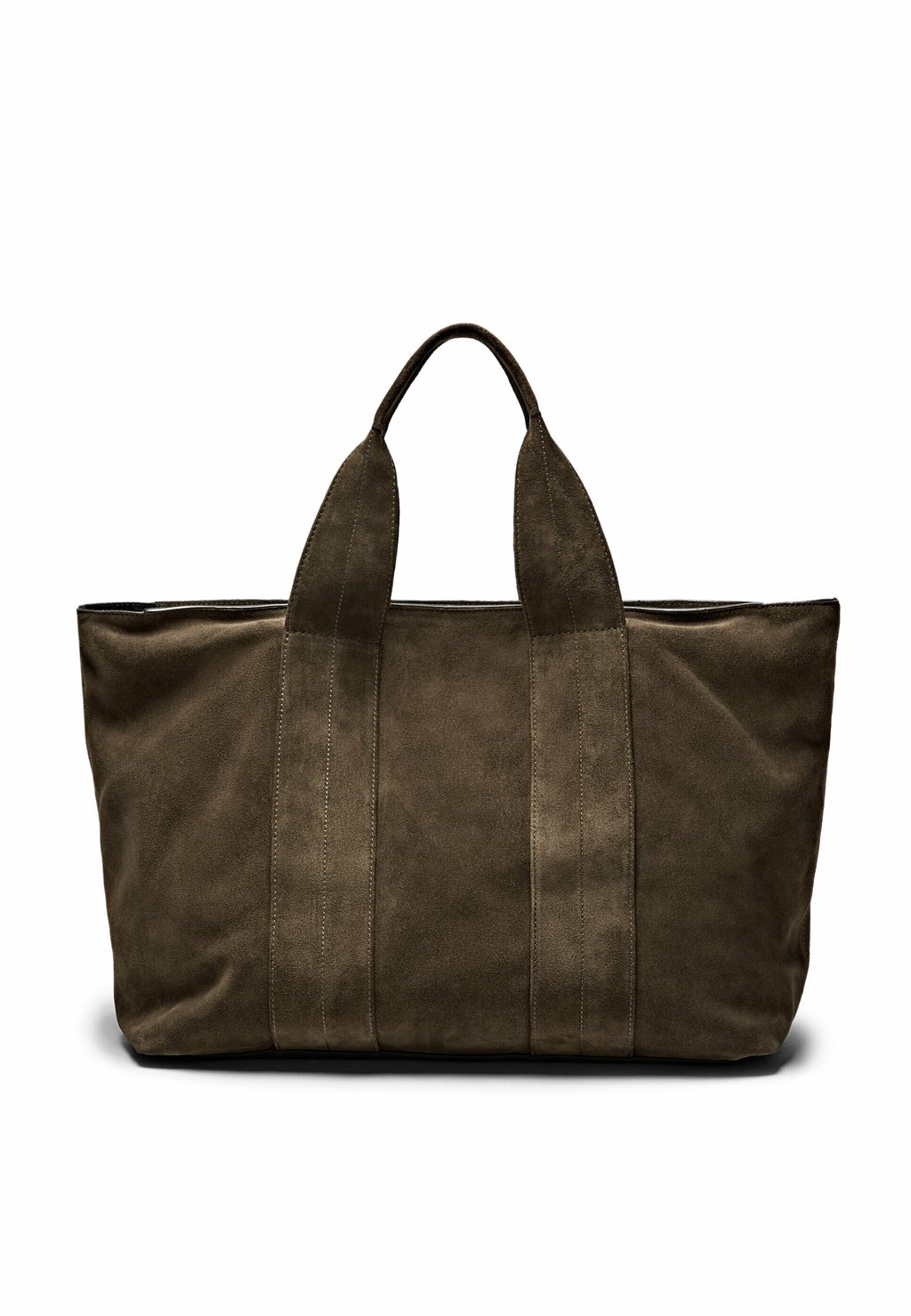 

Сумка-тоут Massimo Dutti, темно-коричневый