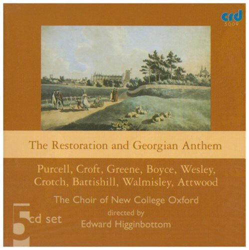 

CD диск Choir of the New College Oxford: Restoration & Gregorian Anthem