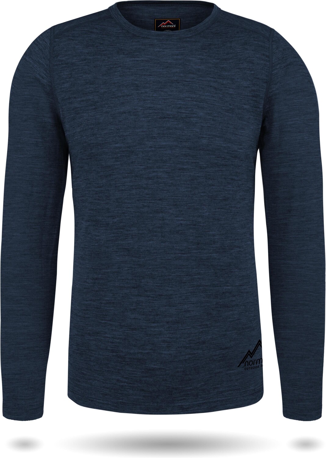 

Рубашка Normani Outdoor Sports Herren Merino Langarm Melbourne, темно-синий