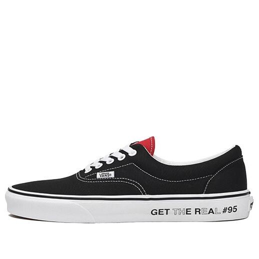 

Кроссовки era get the real 'black red' Vans, черный