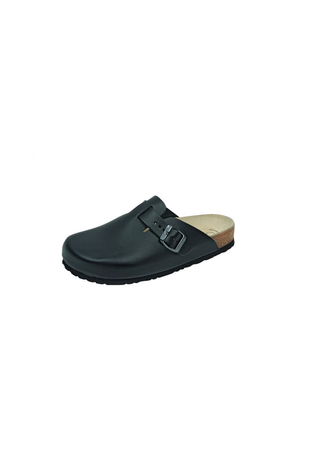 Органический оздоровительный сабо Schuhmode Weeger, черный
