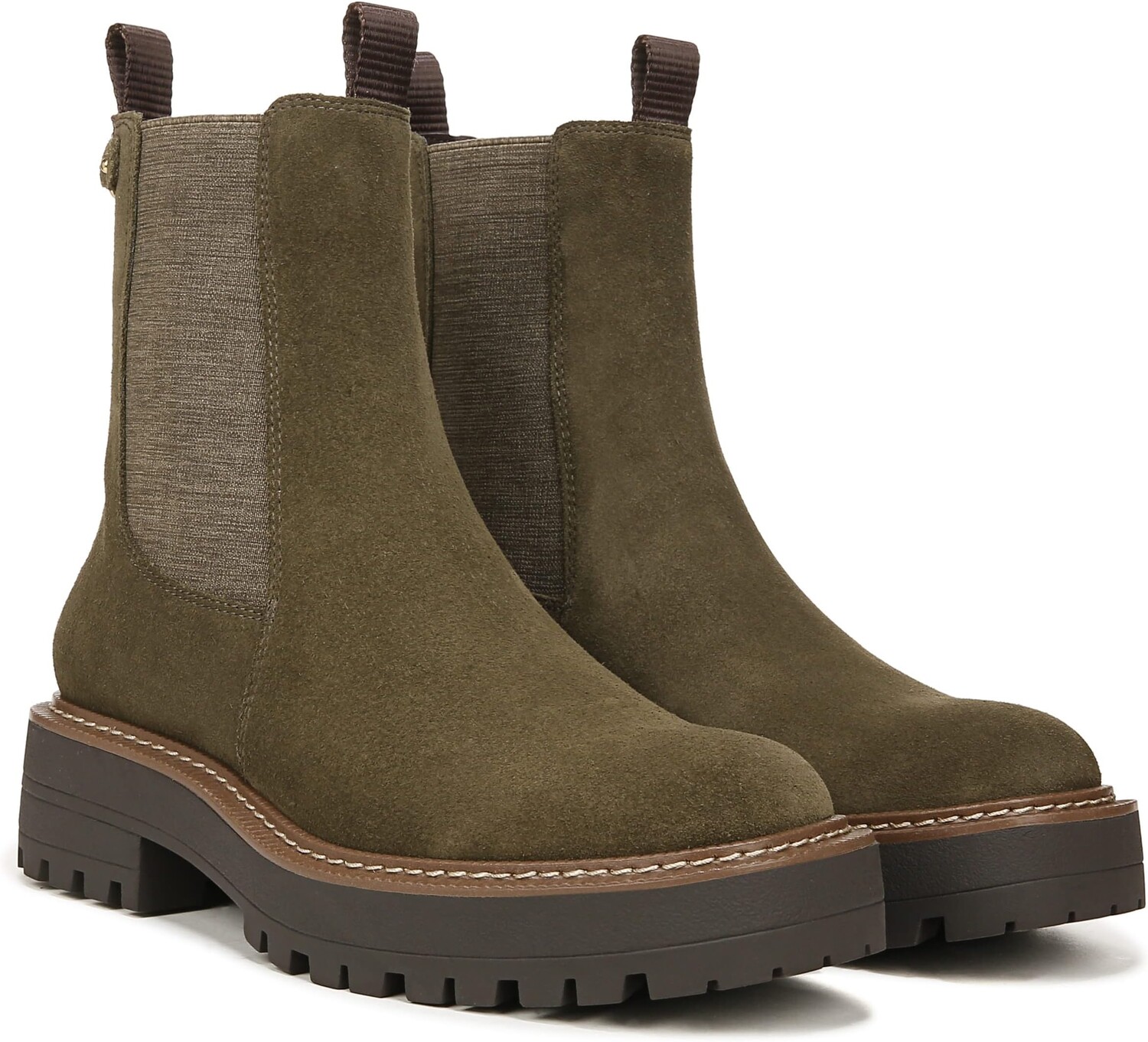 

Ботинки Челси Laguna Weatherproof Boot Sam Edelman, цвет Olive Branch Suede