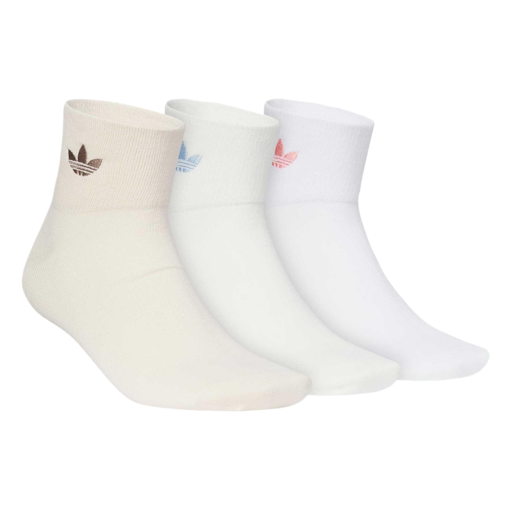Adidas Originals Носки ORI ANK SOCK 3P Unisex 3 Pack White/Cloud White/Wonder White — фото 3
