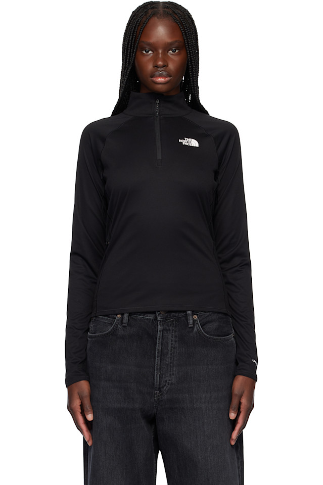 

Куртка Lightrange sunriser с молнией на ¼ The North Face, черный