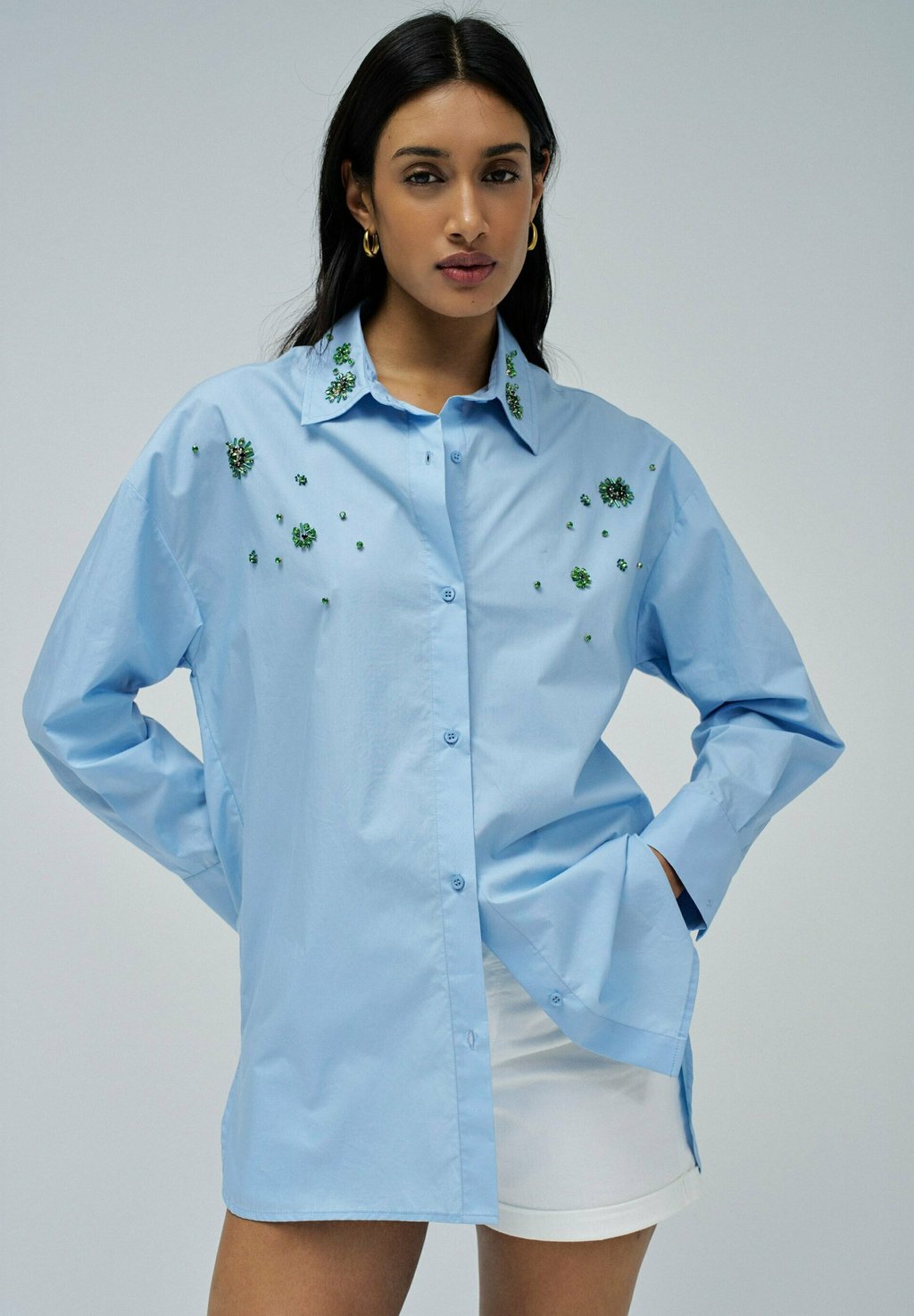 

Рубашка Salsa Jeans, синий
