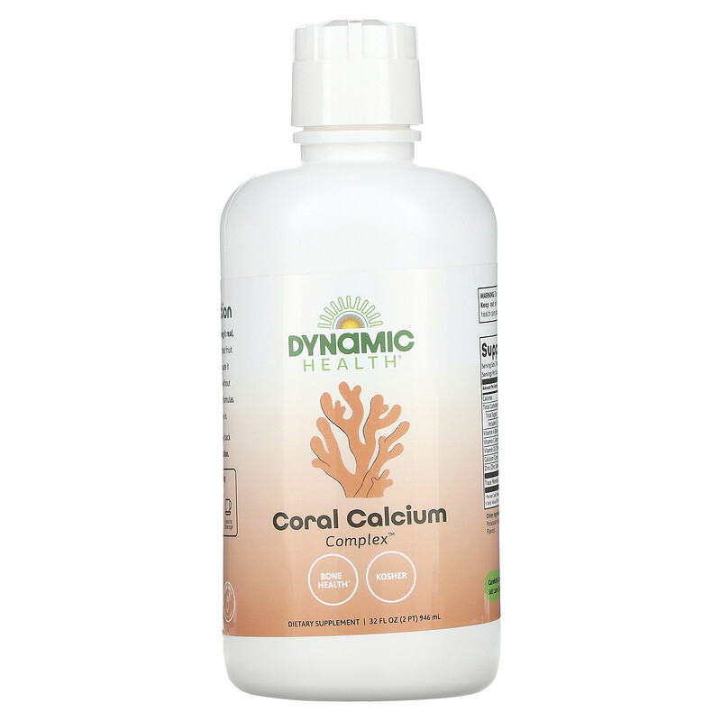 

Dynamic Health, Коралловый кальций, 946 мл (32 жидк. унц.)
