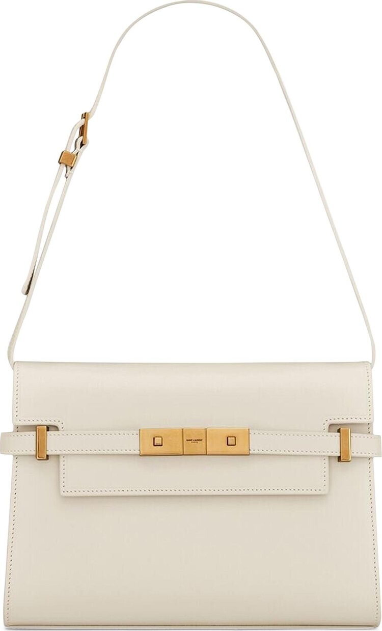 

Сумка через плечо Saint Laurent Manhattan Small 'Soft Cream', белый