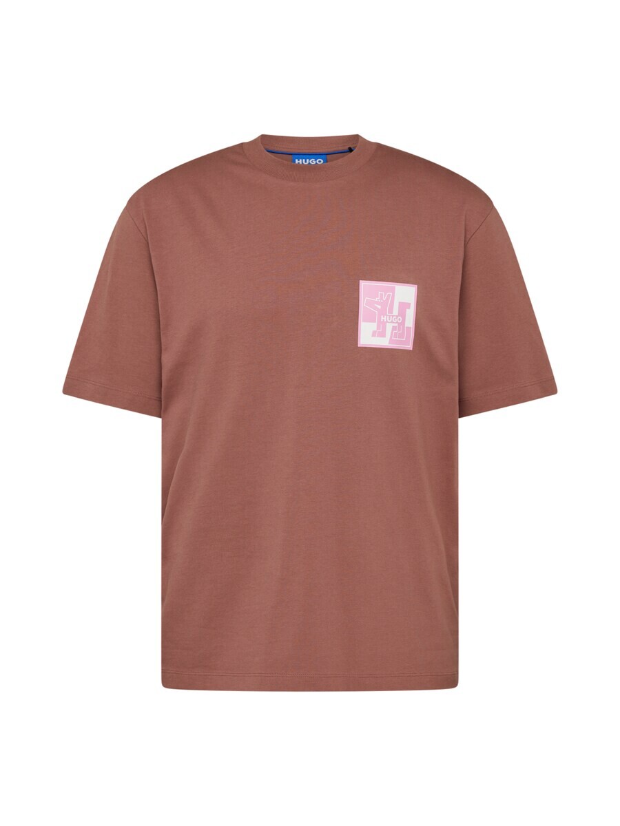 

Футболка HUGO Nabric, коричневый