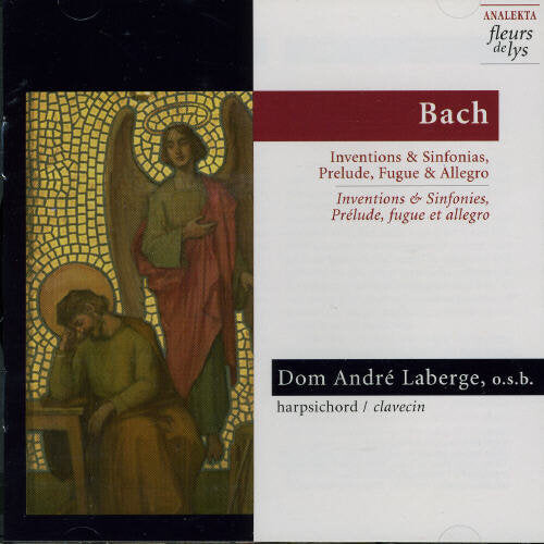 

CD диск Bach / Laberge: Inventions-2 Part/Sinf/Pre/Fug