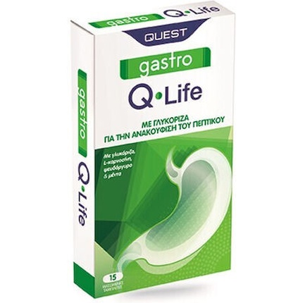 

Gastro Q-Life пищевая добавка для здоровья - 15 капсул Quest