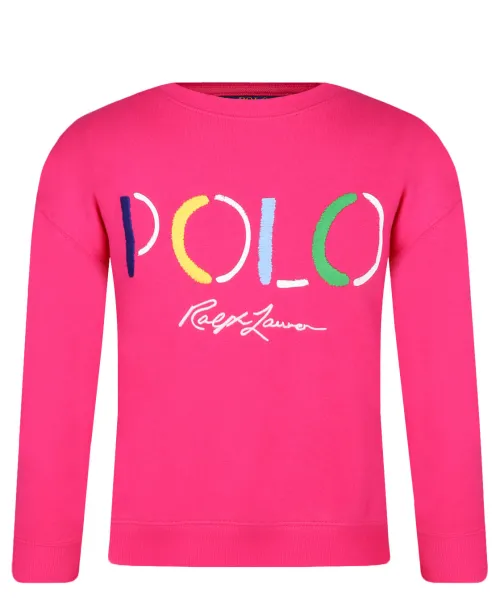 

Толстовка Bubblepolopo Regular fit Polo Ralph Lauren, розовый