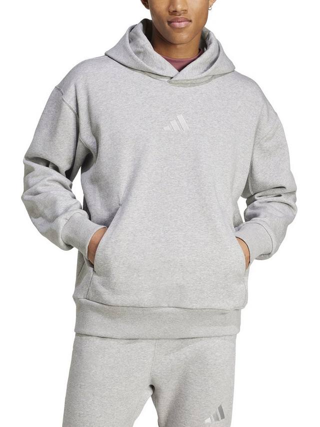 

Мужская флисовая толстовка all szn с капюшоном adidas, цвет Grey Heather